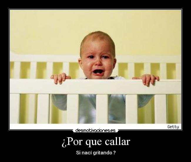 ¿Por que callar - 