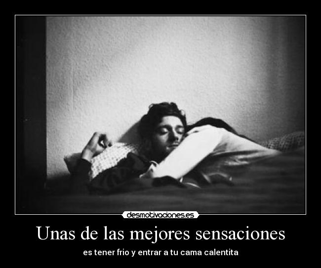 Unas de las mejores sensaciones -