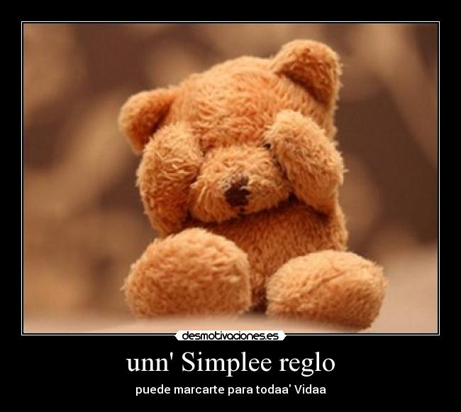 unn Simplee reglo - puede marcarte para todaa Vidaa