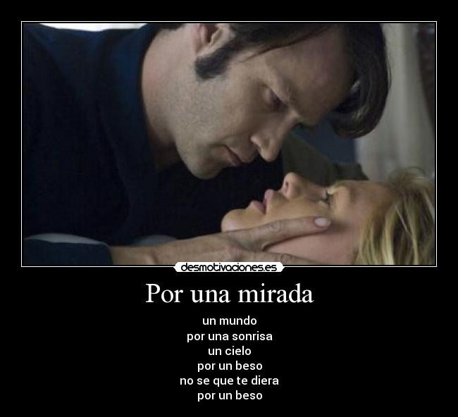 Por una mirada -
