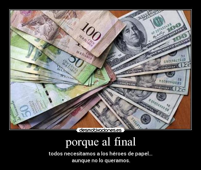 porque al final -