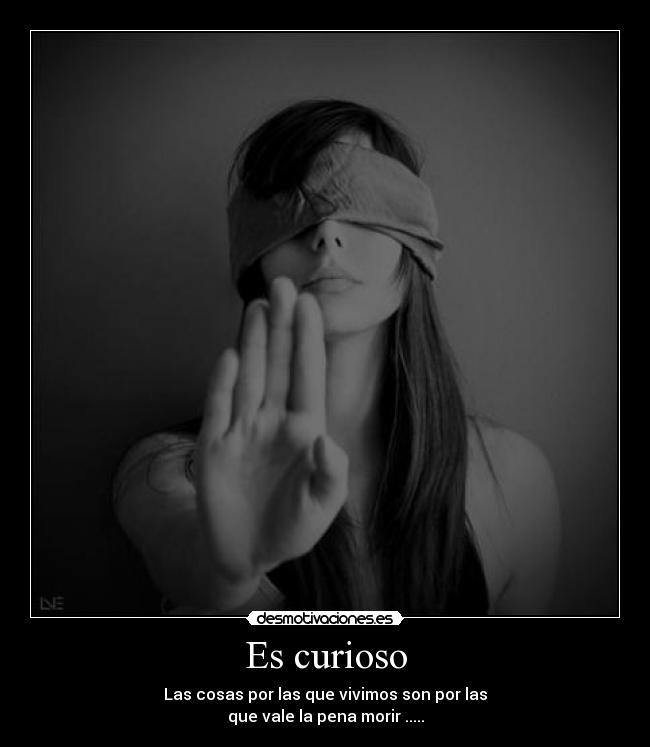 Es curioso -