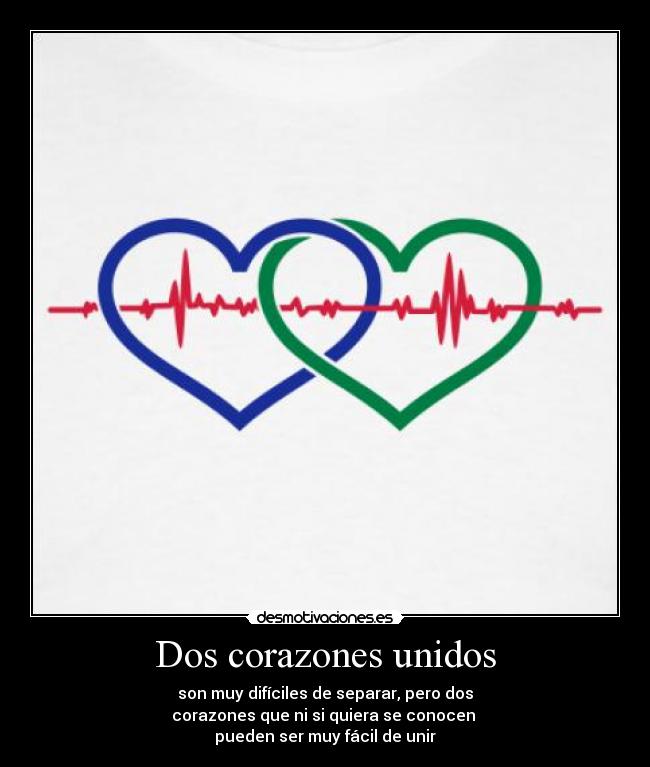 Dos corazones unidos - 