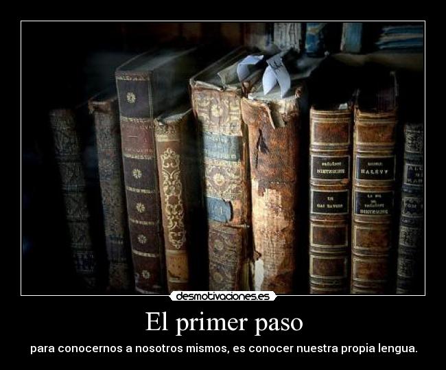 El primer paso -