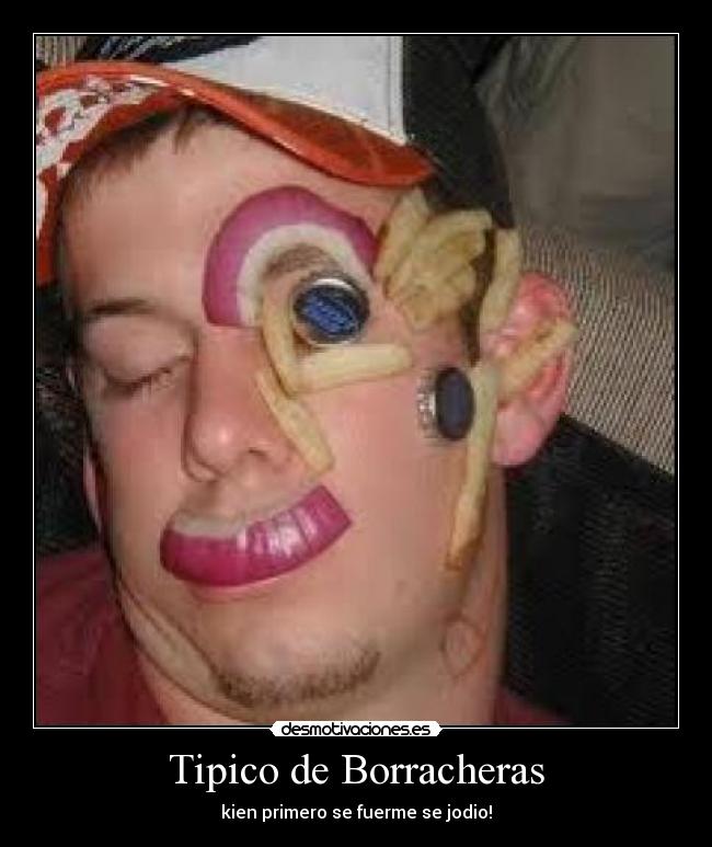 Tipico de Borracheras - kien primero se fuerme se jodio!