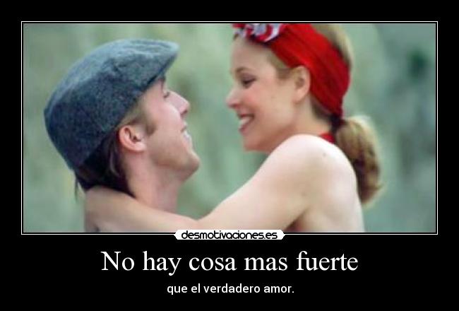 No hay cosa mas fuerte -