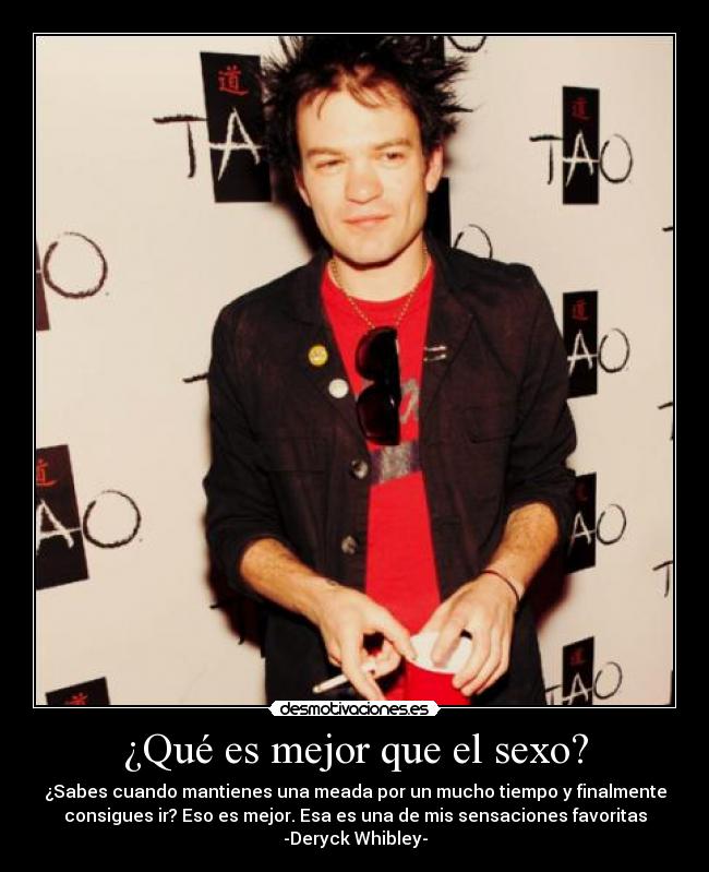 ¿Qué es mejor que el sexo? - 