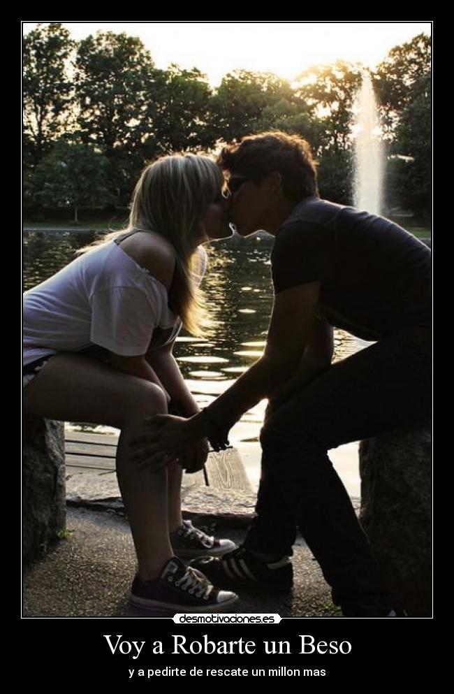 carteles robar beso desmotivaciones