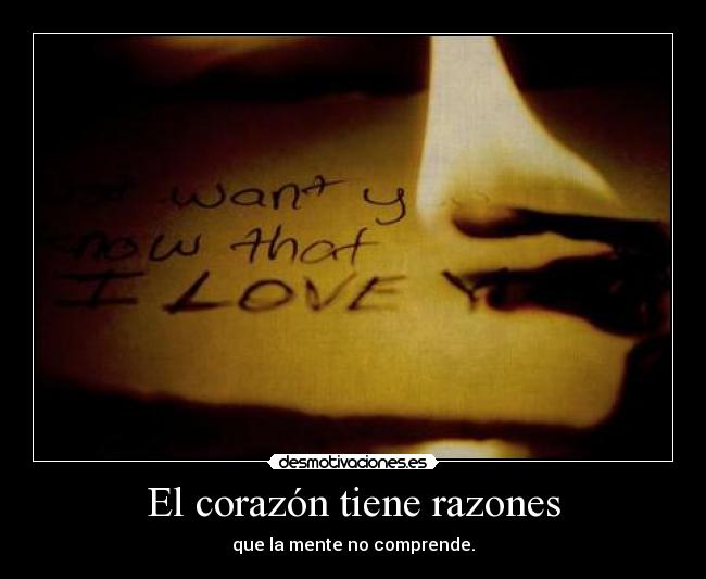 El corazón tiene razones - 