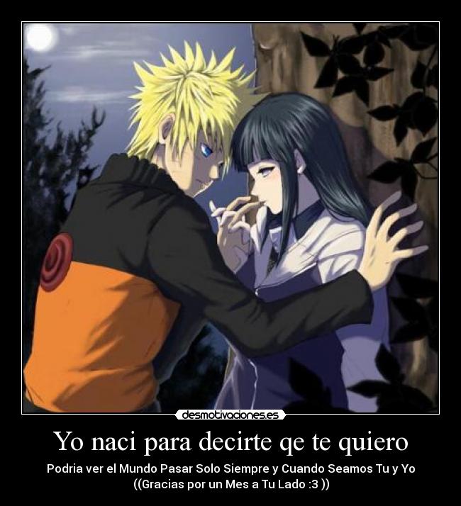 carteles naruto hinata amor amistad desmotivaciones