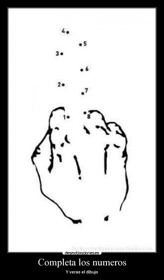 Completa los numeros - 