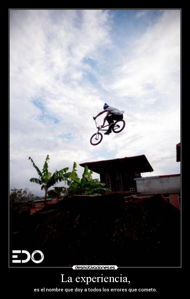 La experiencia, - 