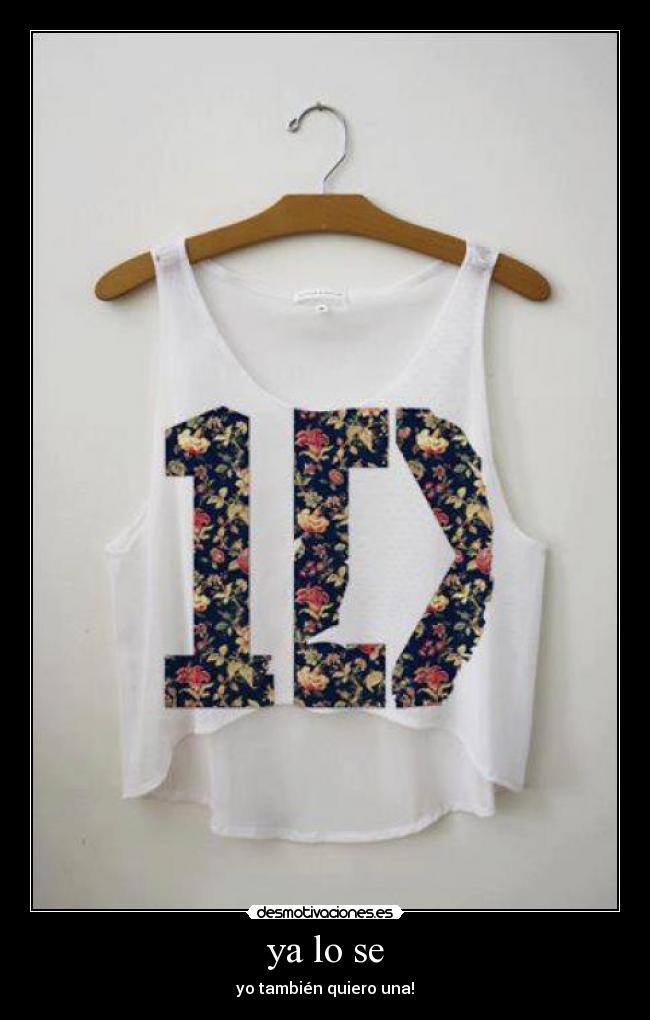 ya lo se - yo también quiero una!