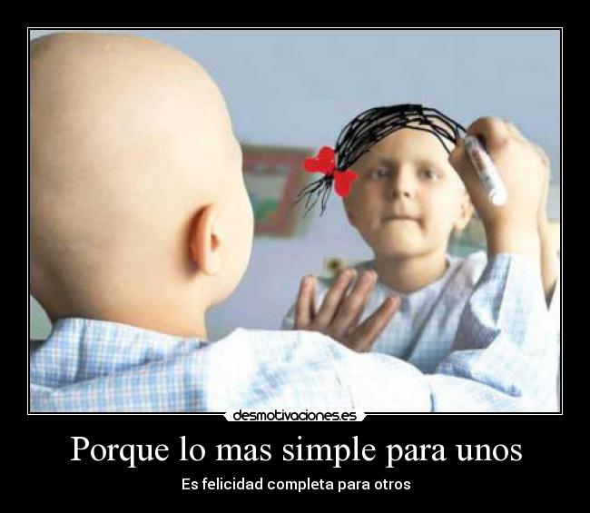 Porque lo mas simple para unos - 