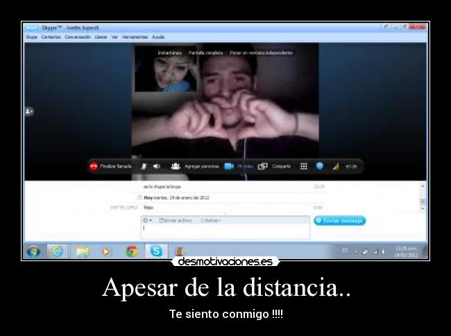 Apesar de la distancia.. - 