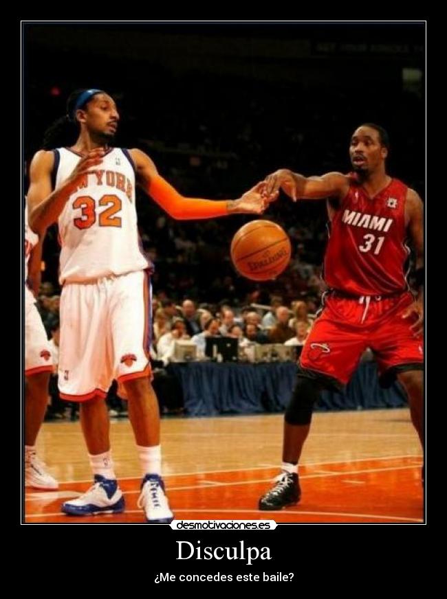 Disculpa - ¿Me concedes este baile?