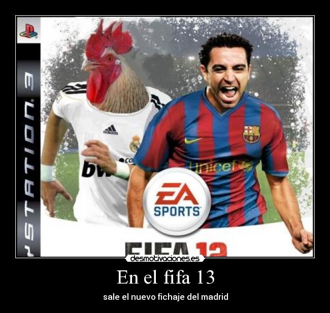 En el fifa 13 - sale el nuevo fichaje del madrid