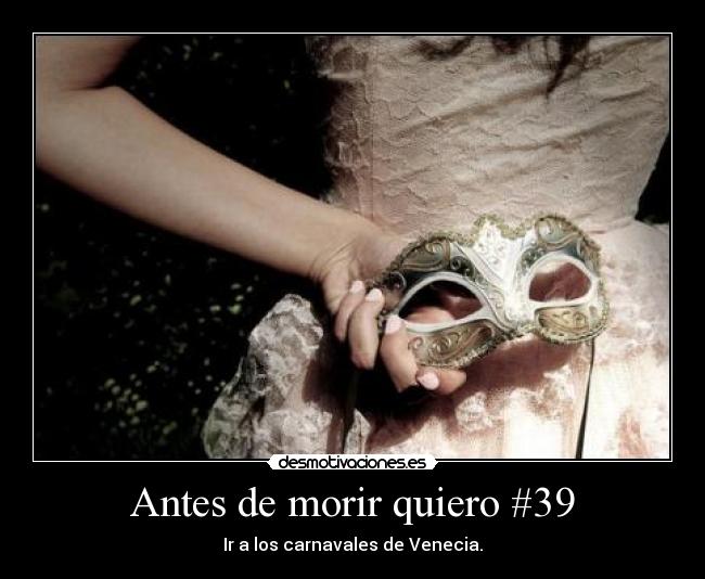 Antes de morir quiero #39 - 