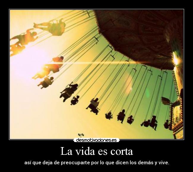 La vida es corta - 