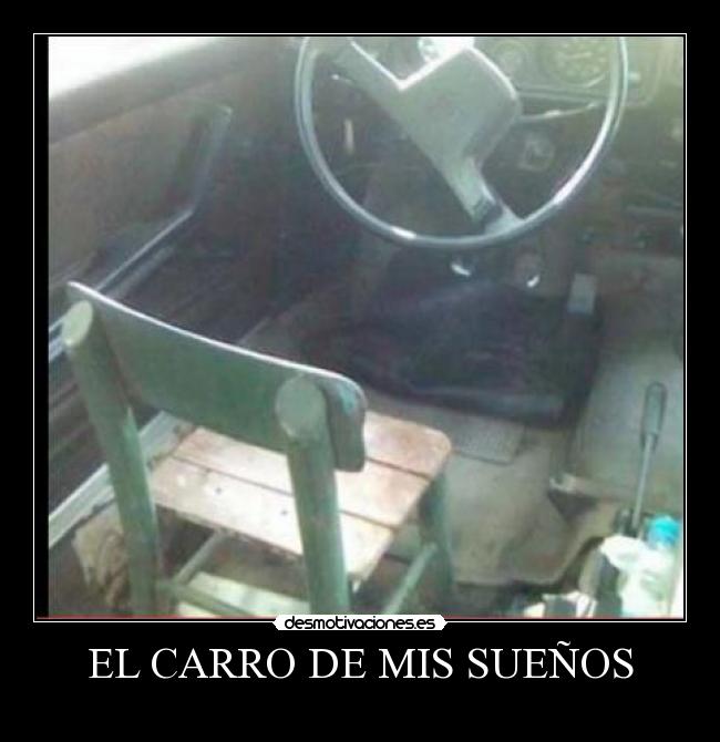 carteles carro desmotivaciones