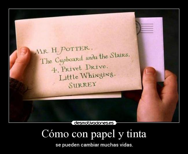 Cómo con papel y tinta - 
