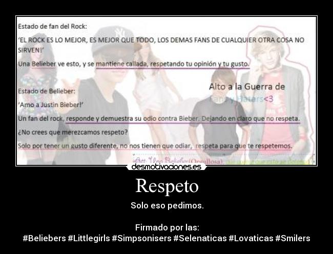 carteles justin bieber desmotivaciones