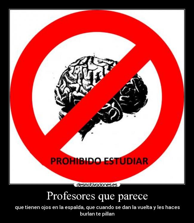 carteles profesores desmotivaciones
