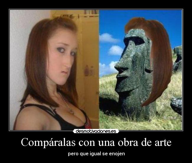 Compáralas con una obra de arte - 