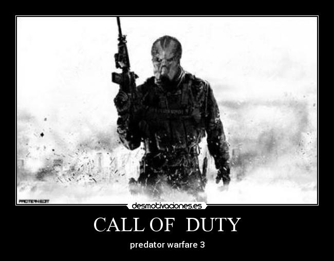 CALL OF DUTY - predator warfare 3