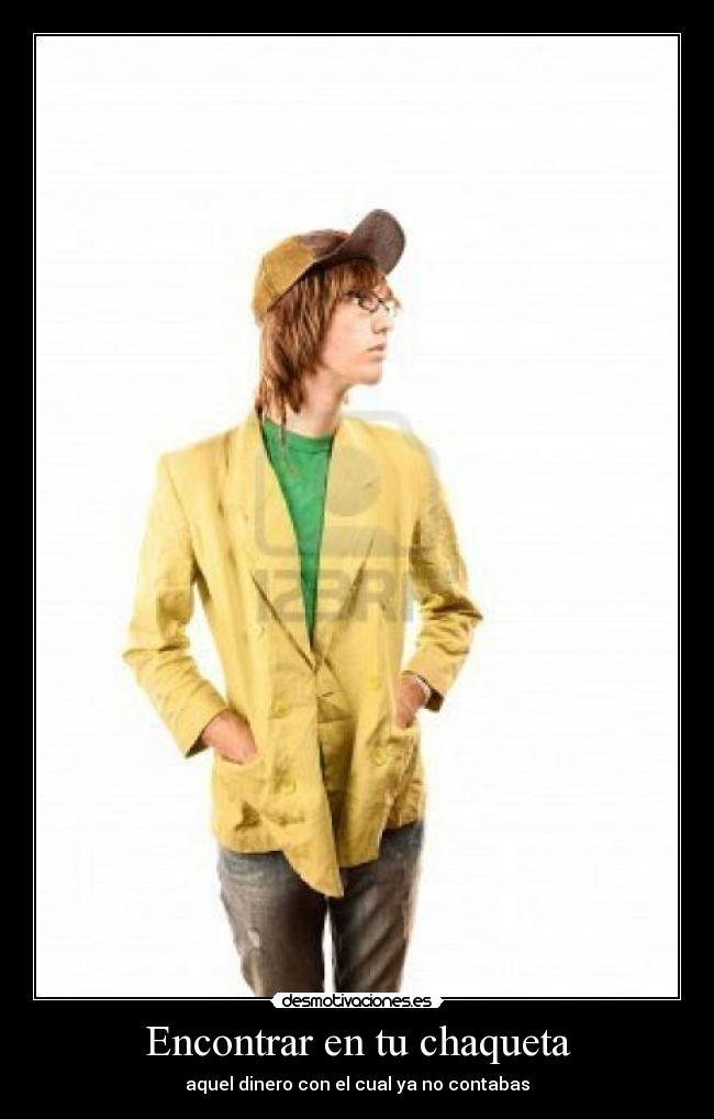 Encontrar en tu chaqueta -