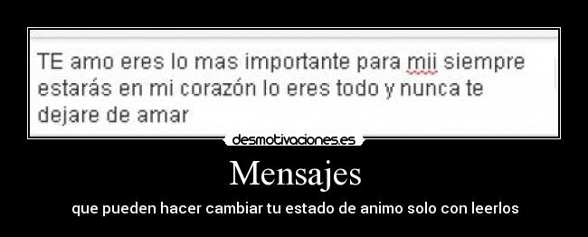 Mensajes -