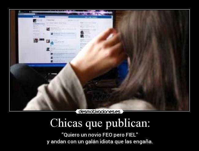 Chicas que publican: -
