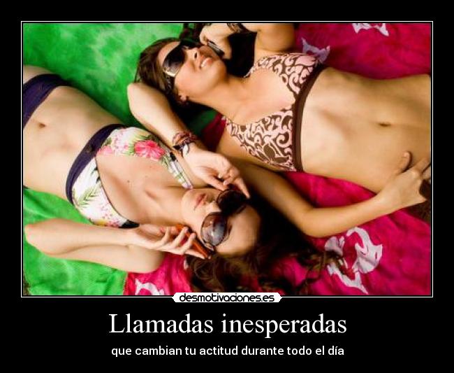 Llamadas inesperadas -