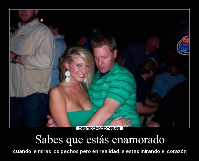 Sabes que estás enamorado - 