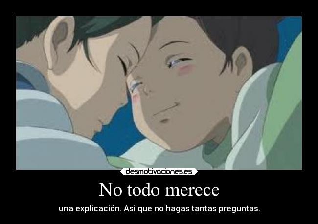 No todo merece - 