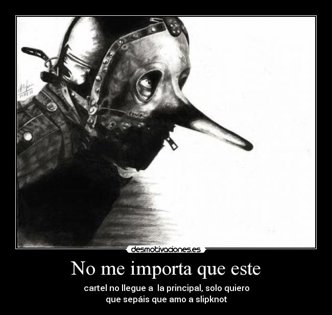 No me importa que este - 