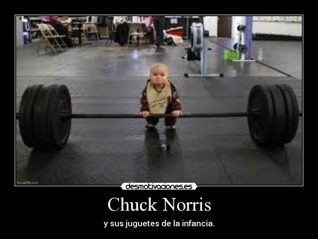 carteles chuck norris desmotivaciones