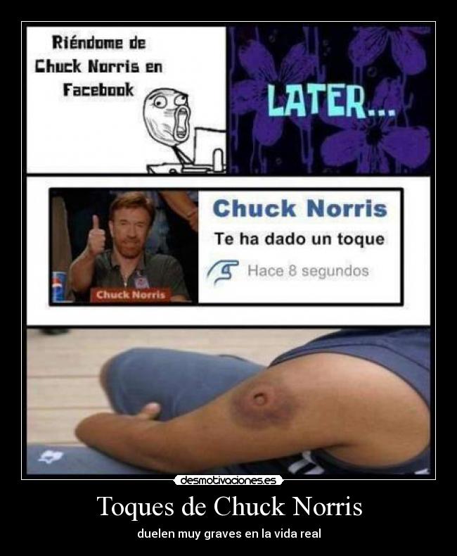 Toques de Chuck Norris - 