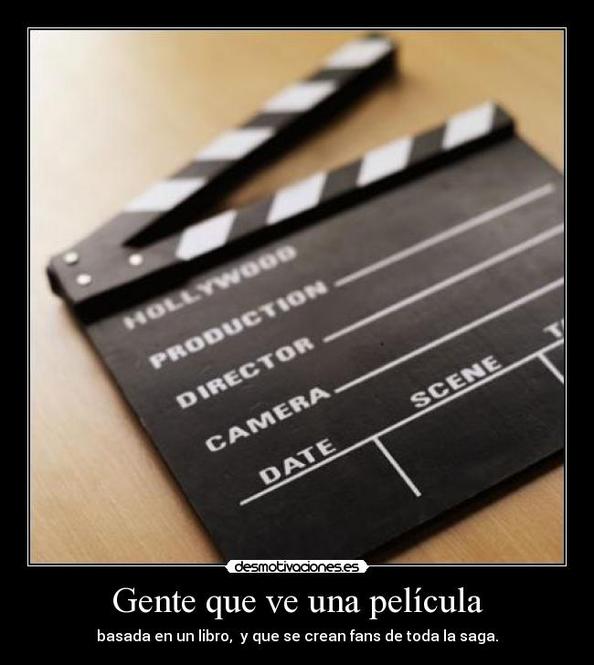 Gente que ve una película - 