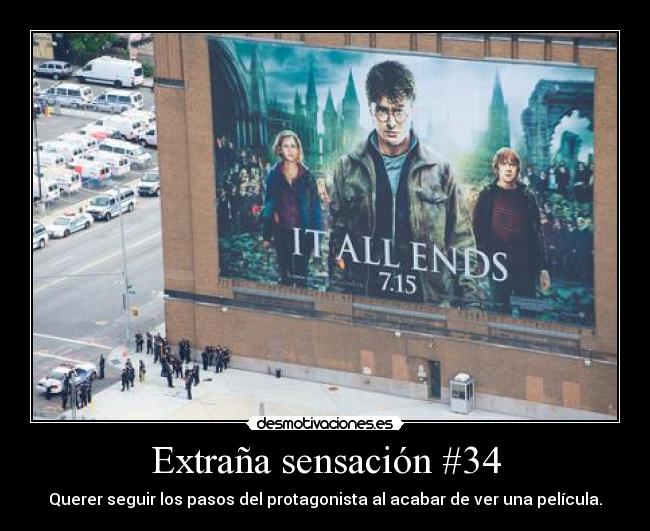 Extraña sensación #34 -