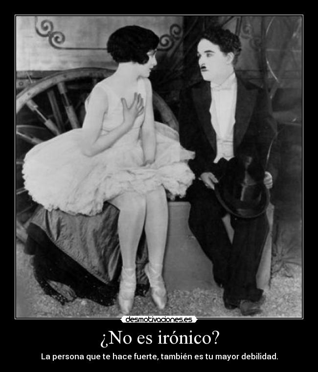 ¿No es irónico? - 
