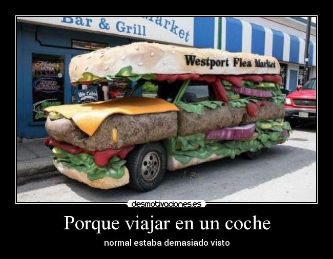 Porque viajar en un coche - 