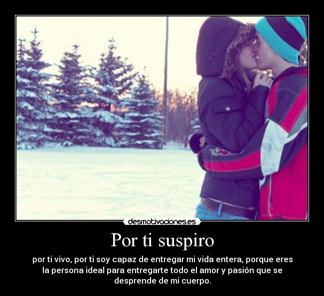 Por ti suspiro - 