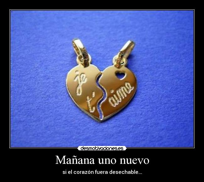 Mañana uno nuevo - 