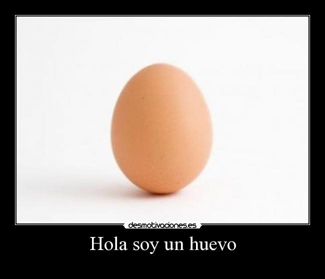 Hola soy un huevo -