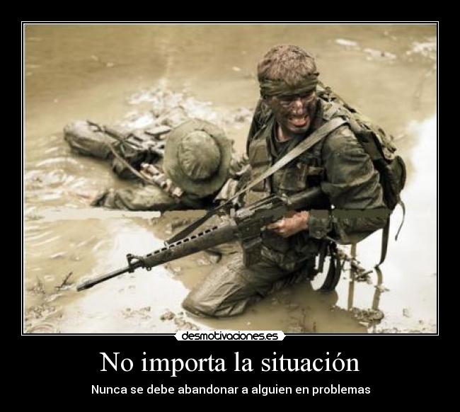 No importa la situación - 