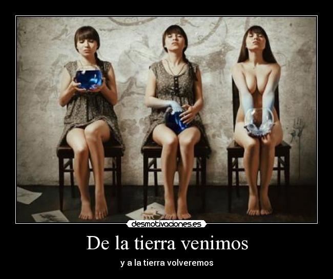 De la tierra venimos - y a la tierra volveremos