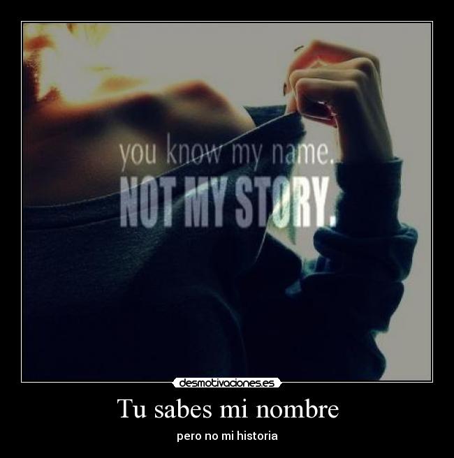 Tu sabes mi nombre - 