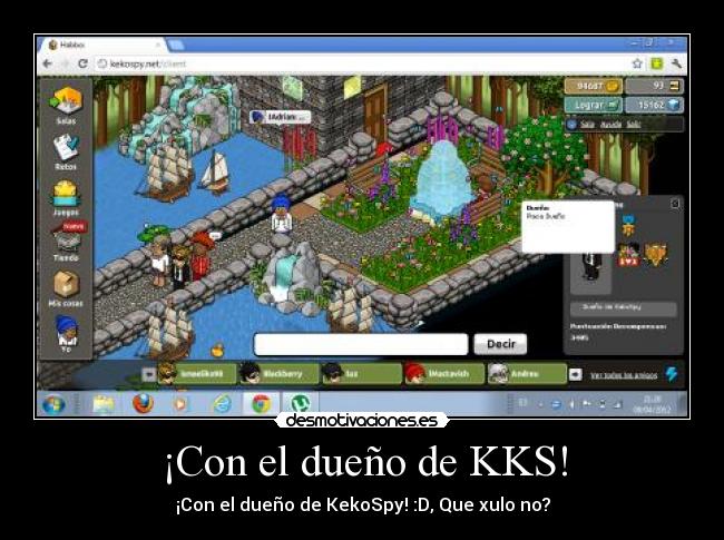 ¡Con el dueño de KKS! -