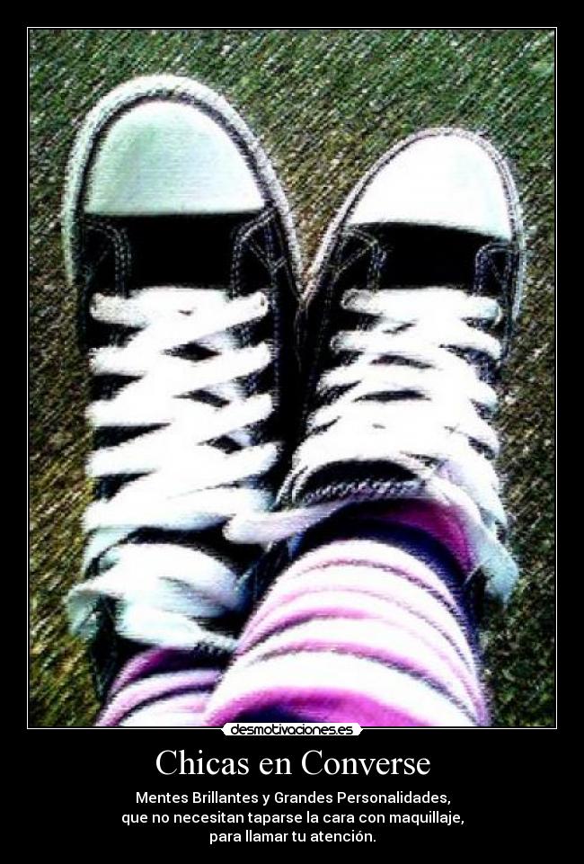 la chica de los converse la chica de los converse
